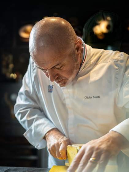 Le Chambard | La table d'Olivier Nasti | Vigne